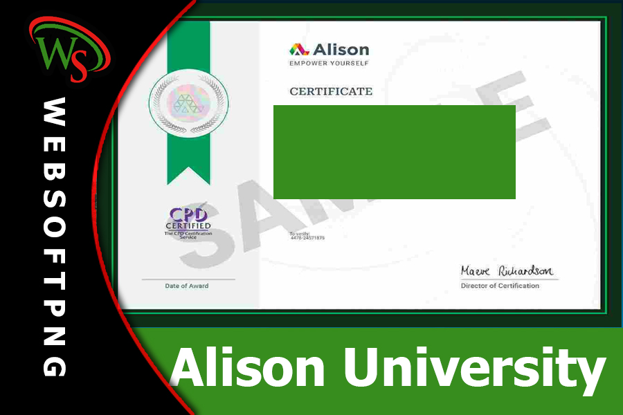 Alison Online Courses-Study Now Pay Certificate Later